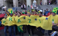 Phóng viên Thể Thao VTV tác nghiệp tại Nga: CĐV Brazil đặt niềm tin vào Neymar và các đồng đội