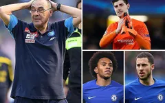 Phủ nhận mọi tin đồn, tân HLV Chelsea tin chắc giữ chân được Hazard, Wilian, Courtois