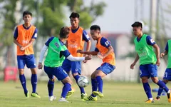Buổi tập đầu tiên của U23 Việt Nam tại PVF: Cạnh tranh ngay từ điểm xuất phát