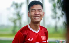Tân binh U23 Việt Nam và sự tự tin nhờ chỗ dựa vững chắc