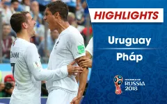 HIGHLIGHTS: ĐT Uruguay 0-2 ĐT Pháp (Tứ kết FIFA World Cup™  2018)