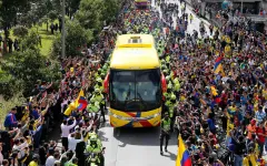 Loại sớm ở FIFA World Cup™ 2018, ĐT Colombia vẫn được chào đón như "vua" ở quê nhà