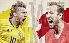 World Cup 2018, Thụy Điển vs Anh: Thách thức cho ứng viên vô địch! (21h00 ngày 7/7 trên VTV2 và VTV6)