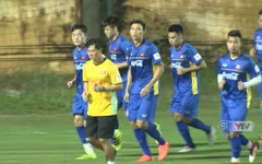 ĐT U23 Việt Nam tập buổi cuối trước trận gặp U23 Palestine