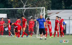 ẢNH: Olympic Việt Nam tập luyện, sẵn sàng đấu Olympic Bahrain