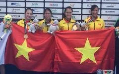 HCV Rowing tại ASIAD 18 nhận thưởng 650 triệu đồng