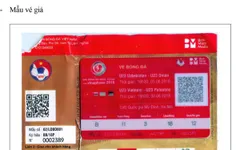 Phát hiện vé giả tại giải bóng đá quốc tế U23 - Cúp Vinaphone 2018