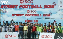 Tràn đầy hứng khởi giải Bóng đá đường phố SCG Street Football 2018