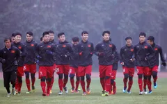 U23 Việt Nam trở lại sân tập, quyết dốc sức đá trận tứ kết với U23 Iraq