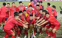 Đội tuyển bóng đá Việt Nam gửi lời cảm ơn tới người hâm mộ cả nước