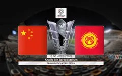 VIDEO Highlight Asian Cup 2019: ĐT Trung Quốc 2-1 ĐT Kyrgyzstan (Bảng C)