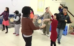 Buổi sáng ở lớp học hạnh phúc của trẻ khuyết tật