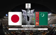 VIDEO Highlights Asian Cup 2019: ĐT Nhật Bản 3-2 ĐT Turkmenistan (Bảng F)