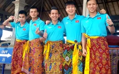 Chiều nay (16/10), ĐT Việt Nam về nước, kết thúc đợt tập trung với 2 trận toàn thắng