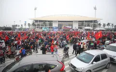 Trước giờ G trận ĐT Việt Nam – ĐT UAE: Sân Mỹ Đình mở cửa trước 4 tiếng, cảnh báo ách tắc vì sửa đường