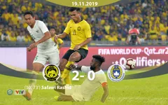 ĐT Malaysia 2-0 ĐT Indonesia: Safawi Rashid tỏa sáng với 1 cú đúp!