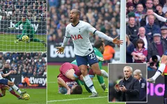 Mourinho "mở hàng" thành công trên ghế nóng Tottenham