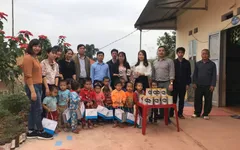 Xây tặng phòng học cho trẻ em mầm non dân tộc Nùng, tỉnh Lạng Sơn