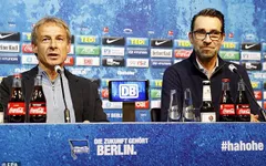Jurgen Klinsmann trở thành tân HLV Hertha Berlin