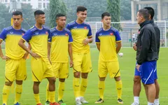 U20 Việt Nam tập buổi đầu tiên chuẩn bị cho giải giao hữu quốc tế