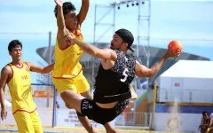 ĐT bóng ném bãi biển nam quyết tâm đạt thành tích cao tại SEA Games 30