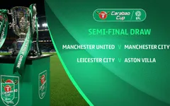 Giành vé vào bán kết League Cup, Man City đụng Man Utd
