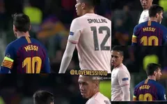Messi từ chối bắt tay, đổi áo đấu với Smalling