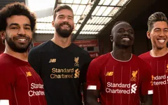 Alisson "cuỗm" áo số 1 của tội đồ Liverpool trong trang phục sân nhà 2019/20