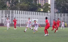 Thắng tối thiểu U18 Singapore, U18 Việt Nam giành trọn 3 điểm trong trận ra quân tại Giải U18 Quốc tế 2019