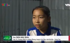 Nghị lực theo con chữ tới trường của cô bé mắc bệnh tan máu bẩm sinh