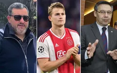 Siêu cò Raiola nhúng tay gây khó dễ vụ De Ligt tới Barcelona