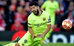 Suarez có thể lỡ hẹn chung kết Cúp Nhà Vua
