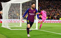 Lập cú đúp bàn thắng vào lưới Liverpool, Messi tạo dấu mốc mới trong màu áo Barcelona