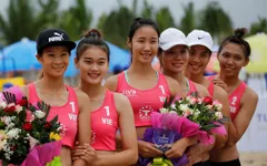 Ảnh: Những khoảnh khắc ấn tượng tại giải bóng chuyền bãi biển nữ thế giới Tuần Châu - Hạ Long 2019 ngày 09/5