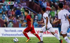 VIDEO: Martin Lo chào khán giả Việt Nam bằng cú sút rung chuyển khung thành U23 Myanmar