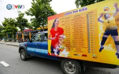 Công tác tuyên truyền chuẩn bị cho giải bóng chuyền nữ quốc tế VTV Cup Tôn Hoa Sen 2019 của tỉnh Quảng Nam