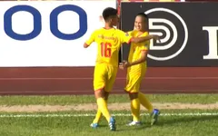 VIDEO: Bàn thắng đẹp mắt của Sỹ Minh làm "cháy lưới" CLB Hà Nội