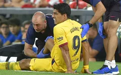 Barcelona cập nhật chấn thương của Suarez