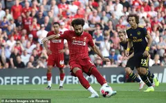 Liverpool 3-1 Arsenal: Pháo Thủ tiếp tục ôm hận ở Anfield