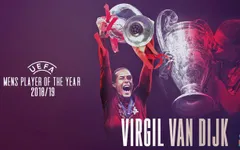 Đánh bại Ronaldo và Messi, Van Dijk giành giải Cầu thủ xuất sắc nhất của UEFA
