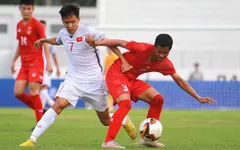 U15 Việt Nam lội ngược dòng ngoạn mục để giành chiến thắng 2-1 trước U15 Myanmar