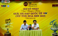 BTC họp kỹ thuật chuẩn bị chuyên môn Giải xe đạp Quốc tế VTV Cúp Tôn Hoa Sen 2019