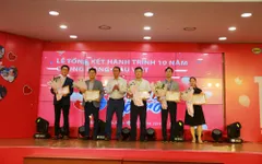 Chương trình "Chung dòng máu Việt" hiến tặng gần 83.000 đơn vị máu 10 năm qua