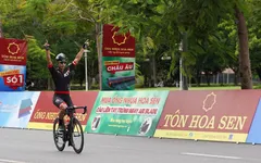 [KT] Chặng 6 Giải xe đạp Quốc tế VTV Cúp Tôn Hoa Sen 2019: Im Jaeyeon về nhất chặng!