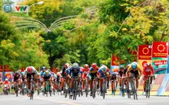 (KT) Chặng 7 giải xe đạp quốc tế VTV Cúp Tôn Hoa Sen 2019: Áo vàng đổi chủ