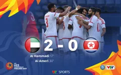 VIDEO Highlights: U23 UAE 2-0 U23 CHDCND Triều Tiên (Bảng D VCK U23 châu Á 2020)