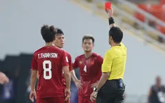 Đình Trọng bị treo giò tại vòng loại World Cup 2022 vì thẻ đỏ ở trận gặp U23 CHDCND Triều Tiên
