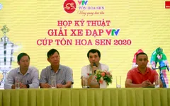 BTC họp kỹ thuật chuẩn bị chuyên môn Giải xe đạp VTV Cúp Tôn Hoa Sen 2020
