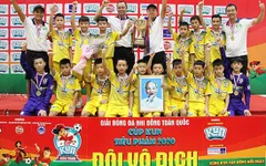 U11 Sông Lam Nghệ An vô địch giải bóng đá Nhi đồng toàn quốc 2020