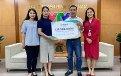 Quỹ Tấm lòng Việt tiếp nhận gần 130 triệu đồng ủng hộ miền Trung